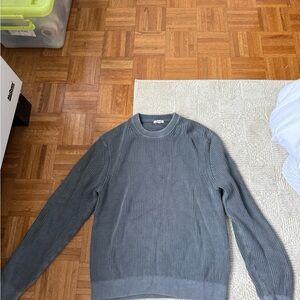Madewell Men's Charcoal Crewneck Sweater